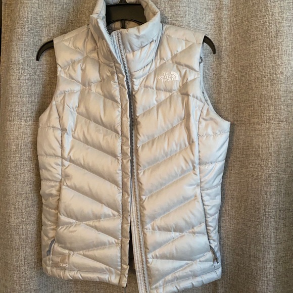 The North Face Jackets & Blazers - Women’s gray/silver North Face vest